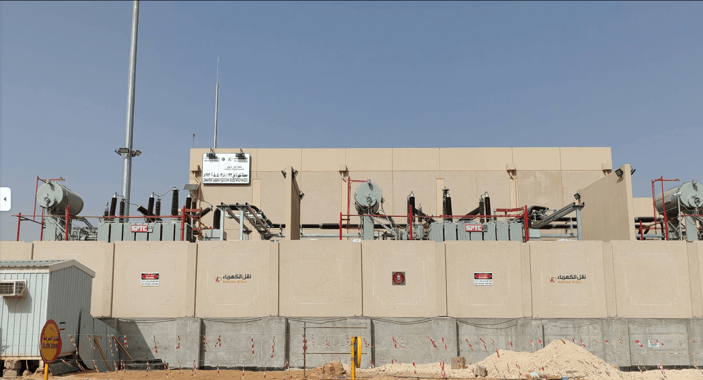 محطة الكهرباء 110/13.8 ك,ف الرياض